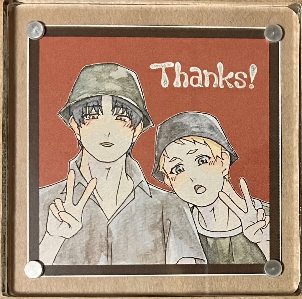 手づくりアクリルブロック