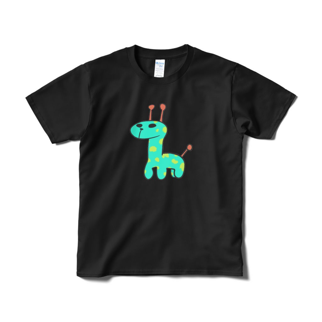 宇宙キリンTシャツ