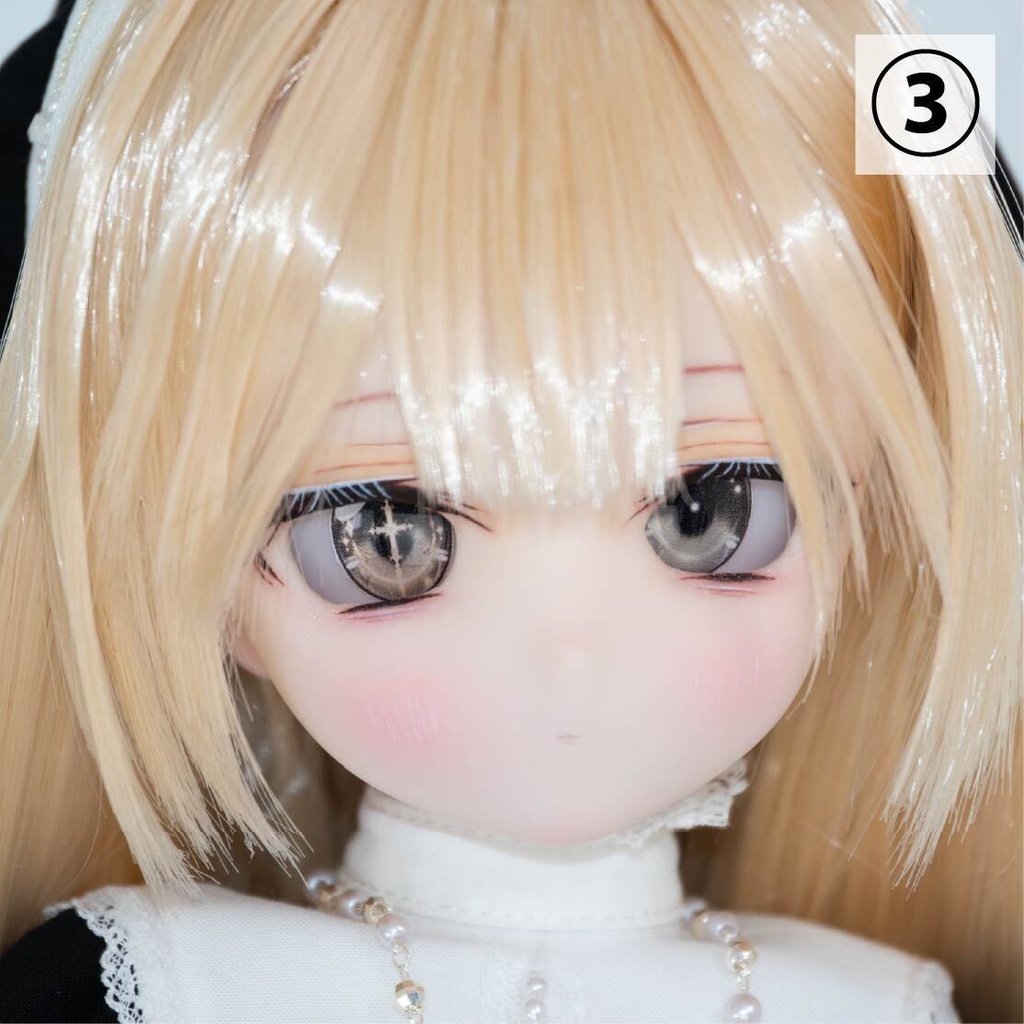 [20mm相当カボションアイ]Cross・Black