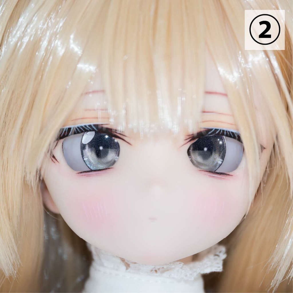 [20mm相当カボションアイ]Cross・Black