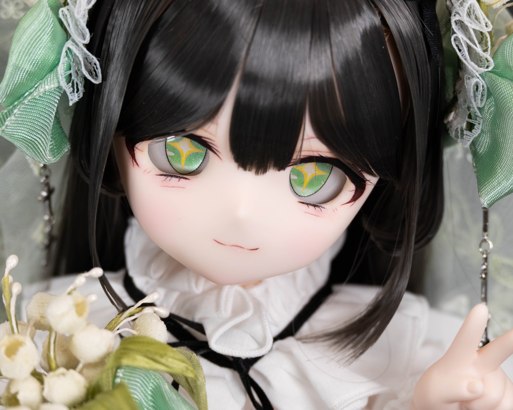 【DDH-01】SW肌 カスタムヘッド +おまけオリジナルアイ