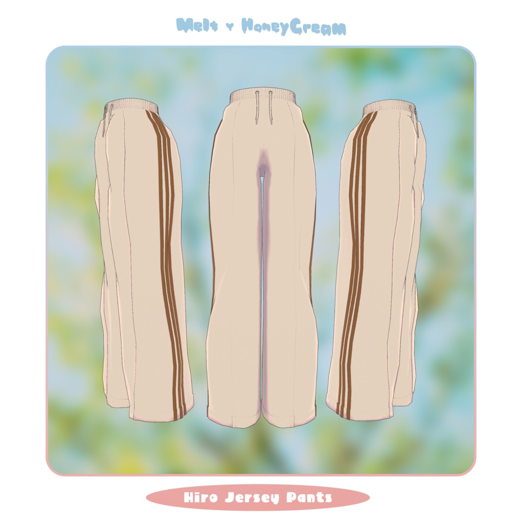 【FREE/試着あり】Hiro Jersey Pants