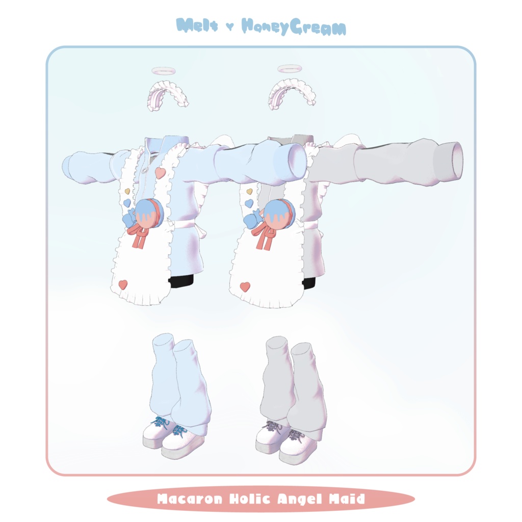 Macaron Holic Angel Maid for Lapwing