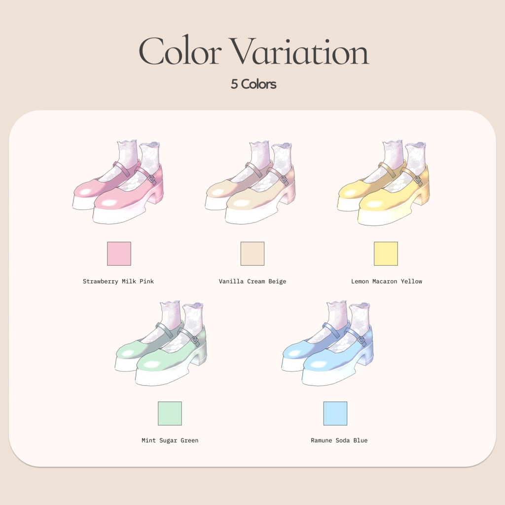 【Lapwing】Candy Doll Pumps