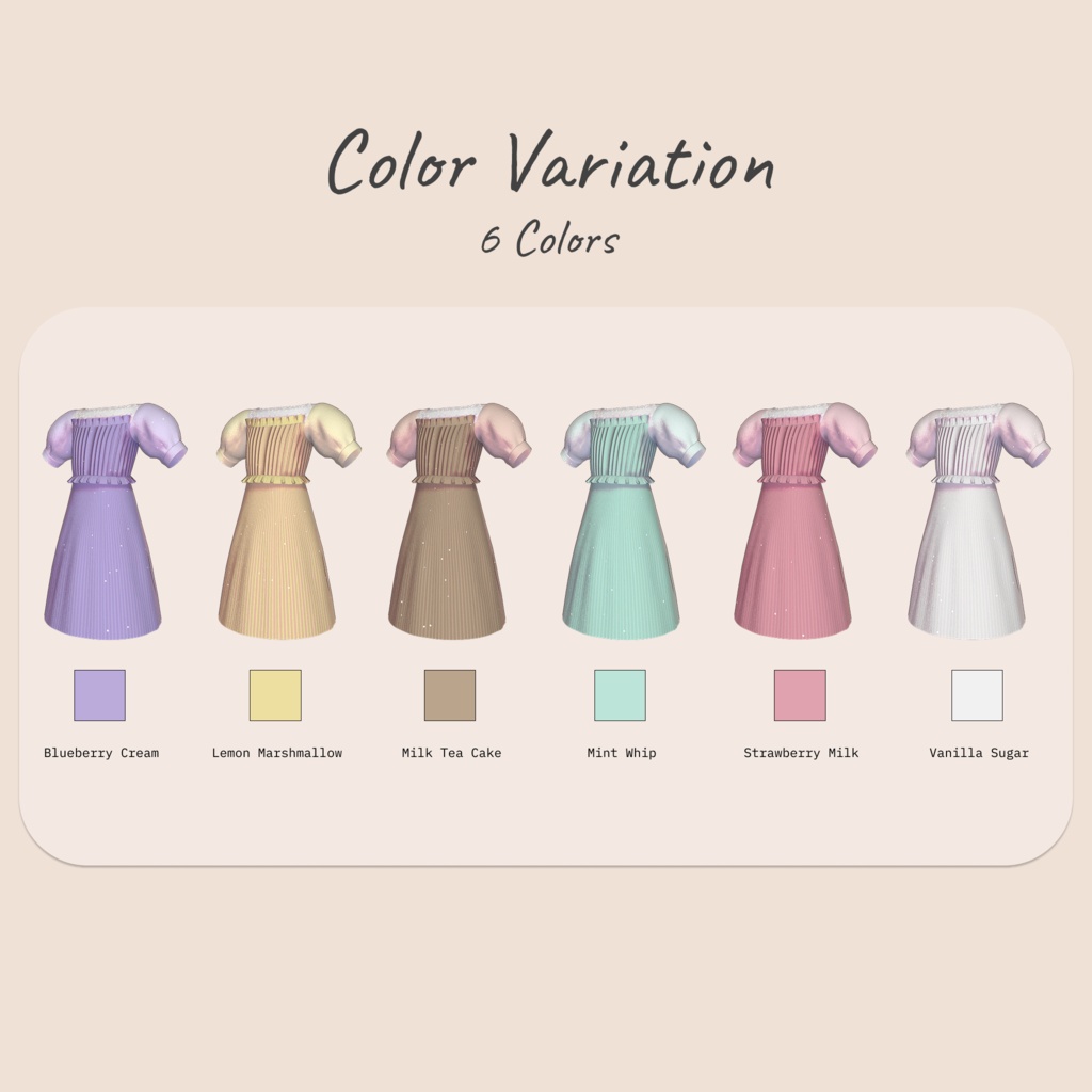 【Lapwing】Airy Frill Dress