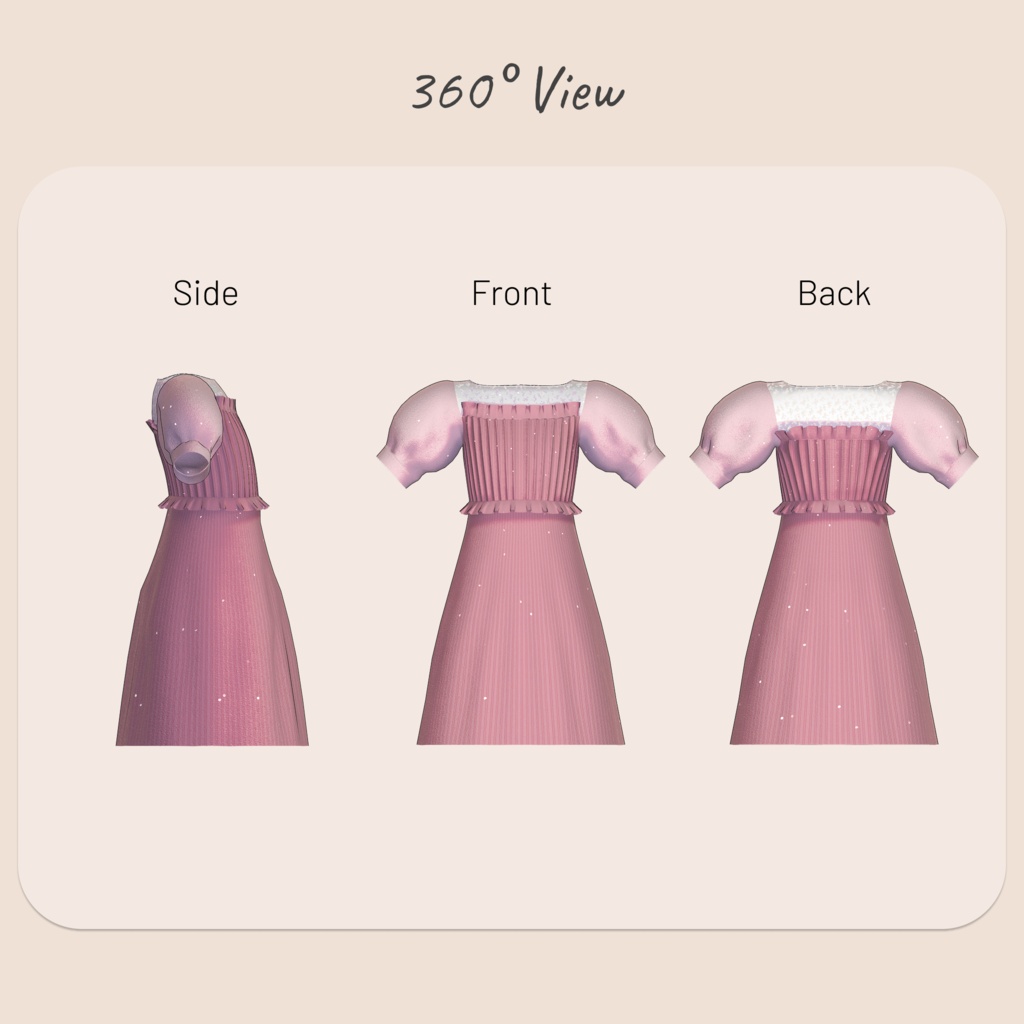 【Lapwing】Airy Frill Dress