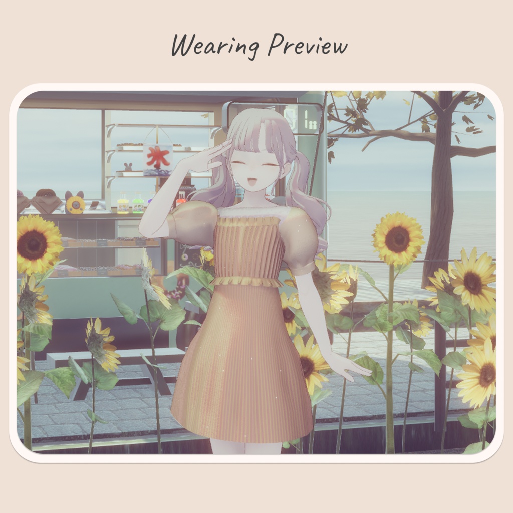 【Lapwing】Airy Frill Dress