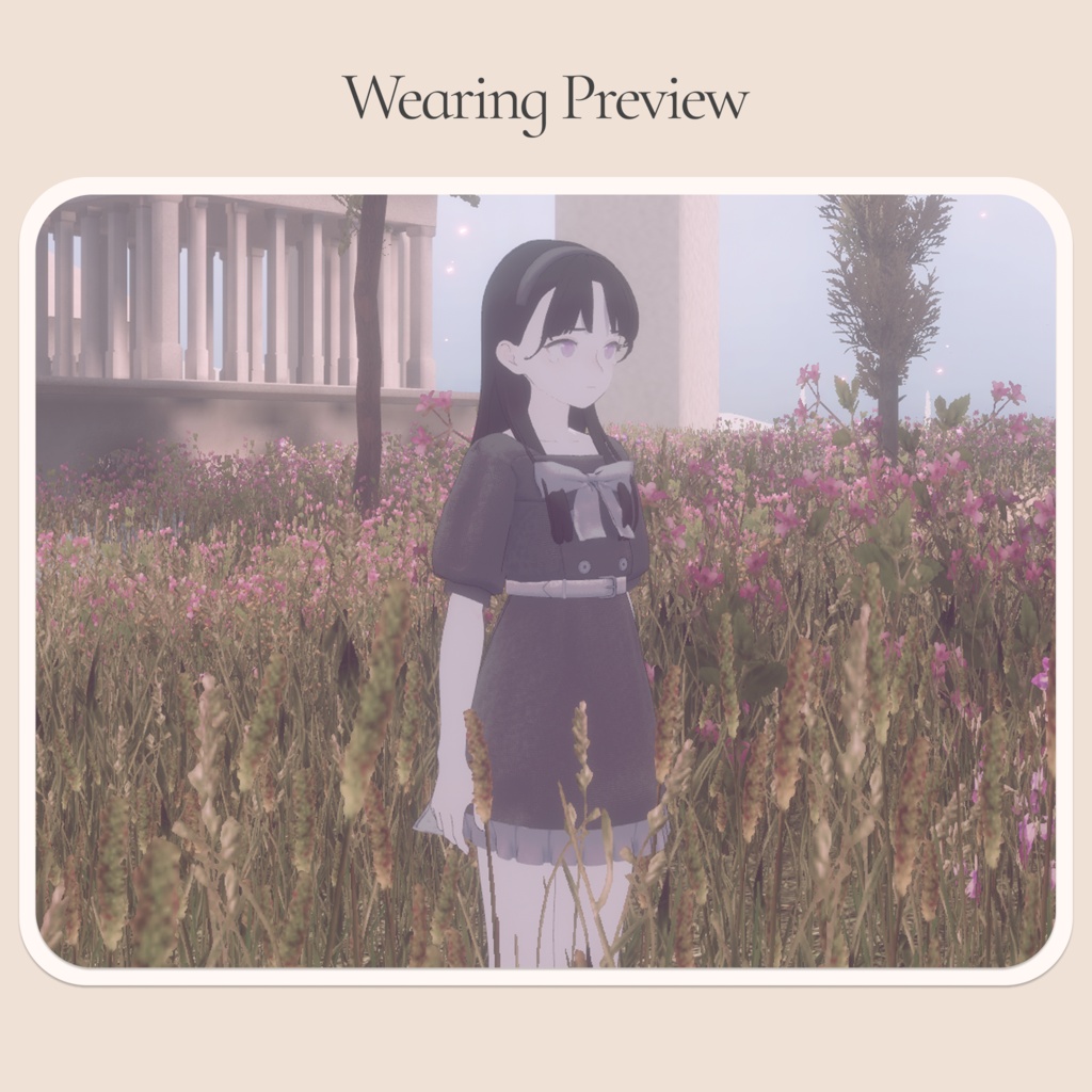 【Lapwing】Sugar Ribbon Dress