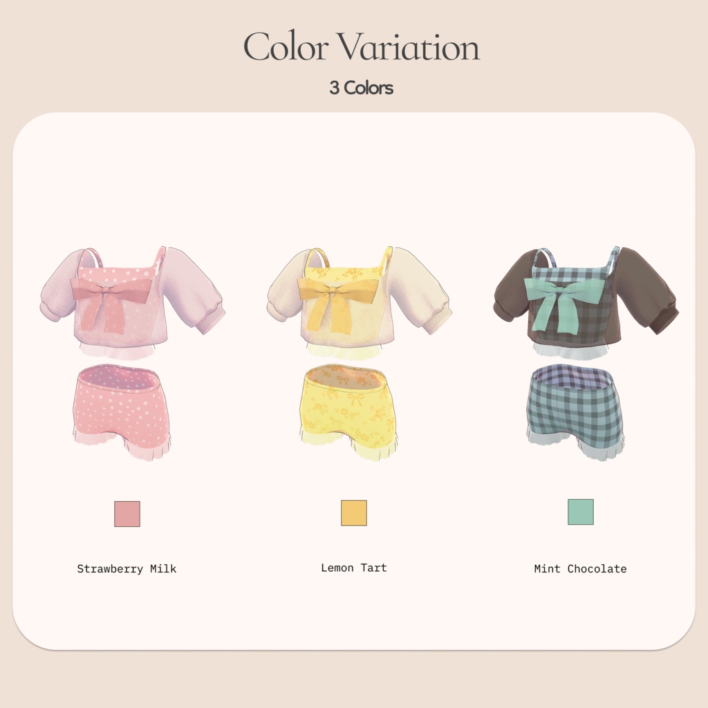 【Lapwing】Cream Puff Swim