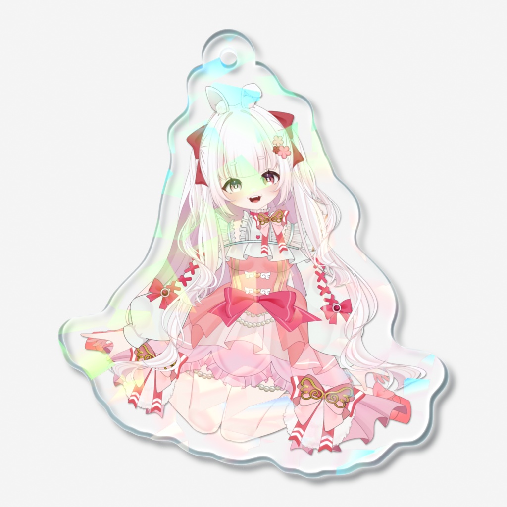 きらきらゆめももーんアクキー