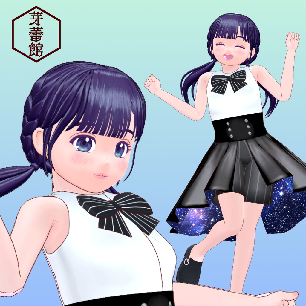 オリジナル3Dモデル「彩衣李 -Airi-」