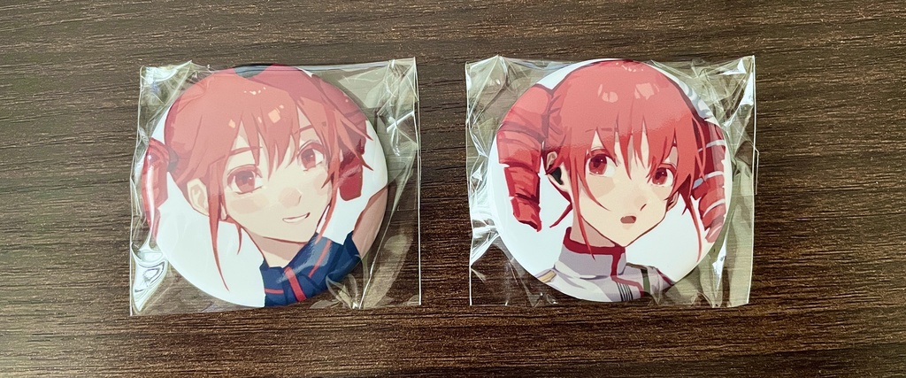 重音テト 缶バッジ