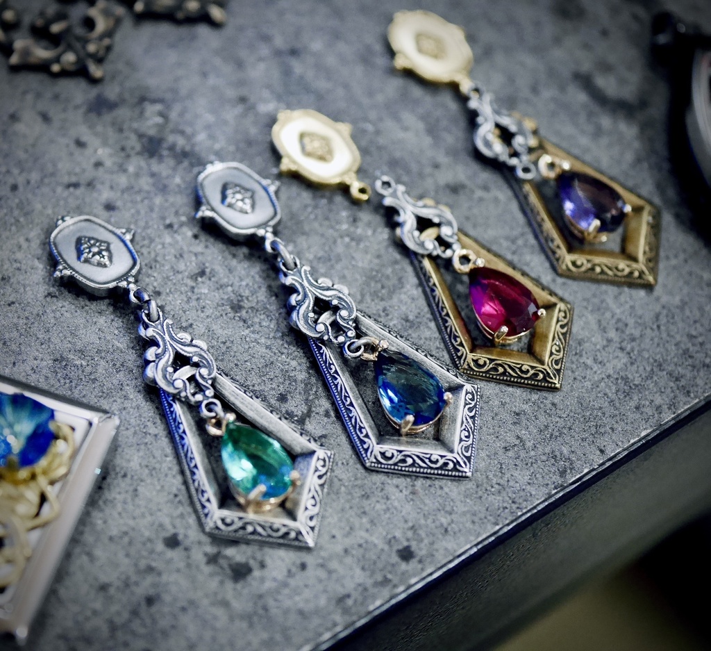 古代シリーズ:EXA&NAF - イヤリング&アロマペンダント