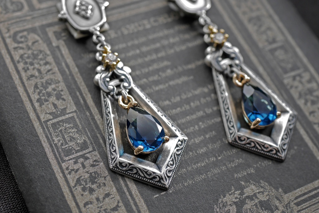 古代シリーズ:EXA&NAF - イヤリング&アロマペンダント