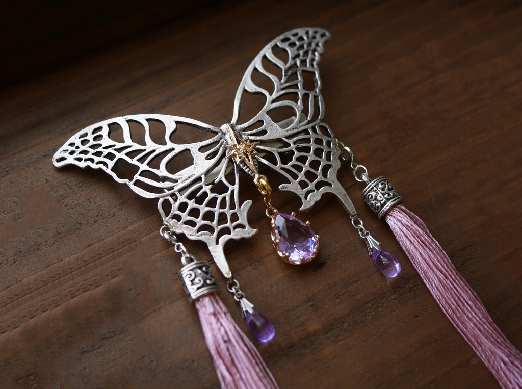 ヘアクリップ「Rouisの髪飾り」カスタムオーダー