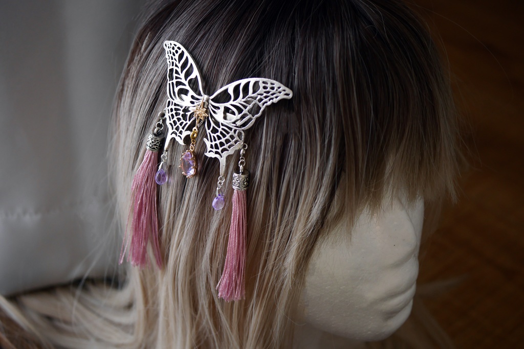 ヘアクリップ「Rouisの髪飾り」カスタムオーダー