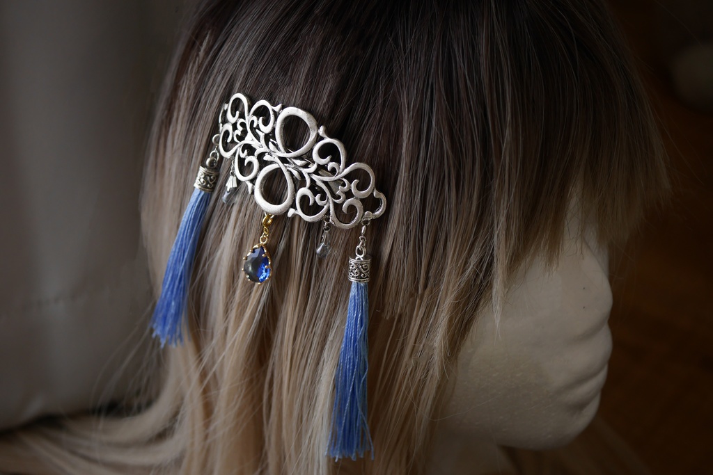 ヘアクリップ「Rouisの髪飾り」カスタムオーダー