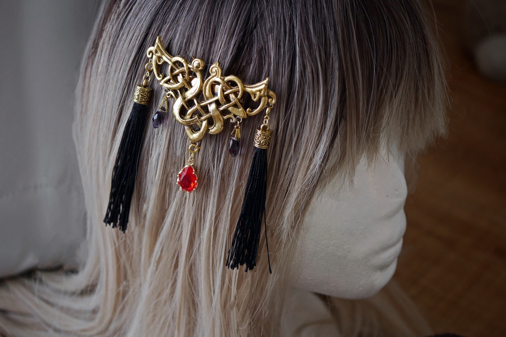 ヘアクリップ「Rouisの髪飾り」カスタムオーダー