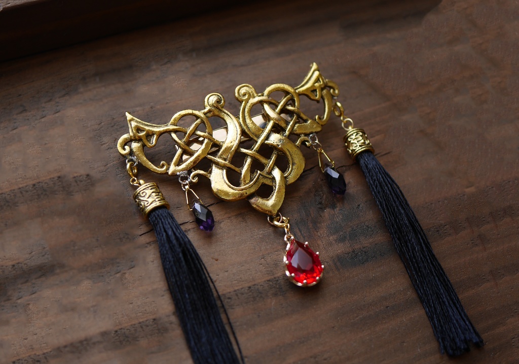 ヘアクリップ「Rouisの髪飾り」カスタムオーダー