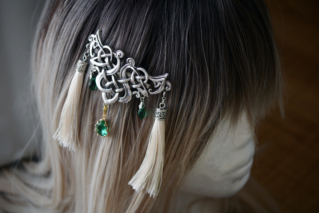 ヘアクリップ「Rouisの髪飾り」カスタムオーダー