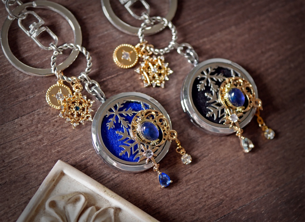 温度変化・アロマキーホルダー「RACIO - 天文塔の四季篇 II」