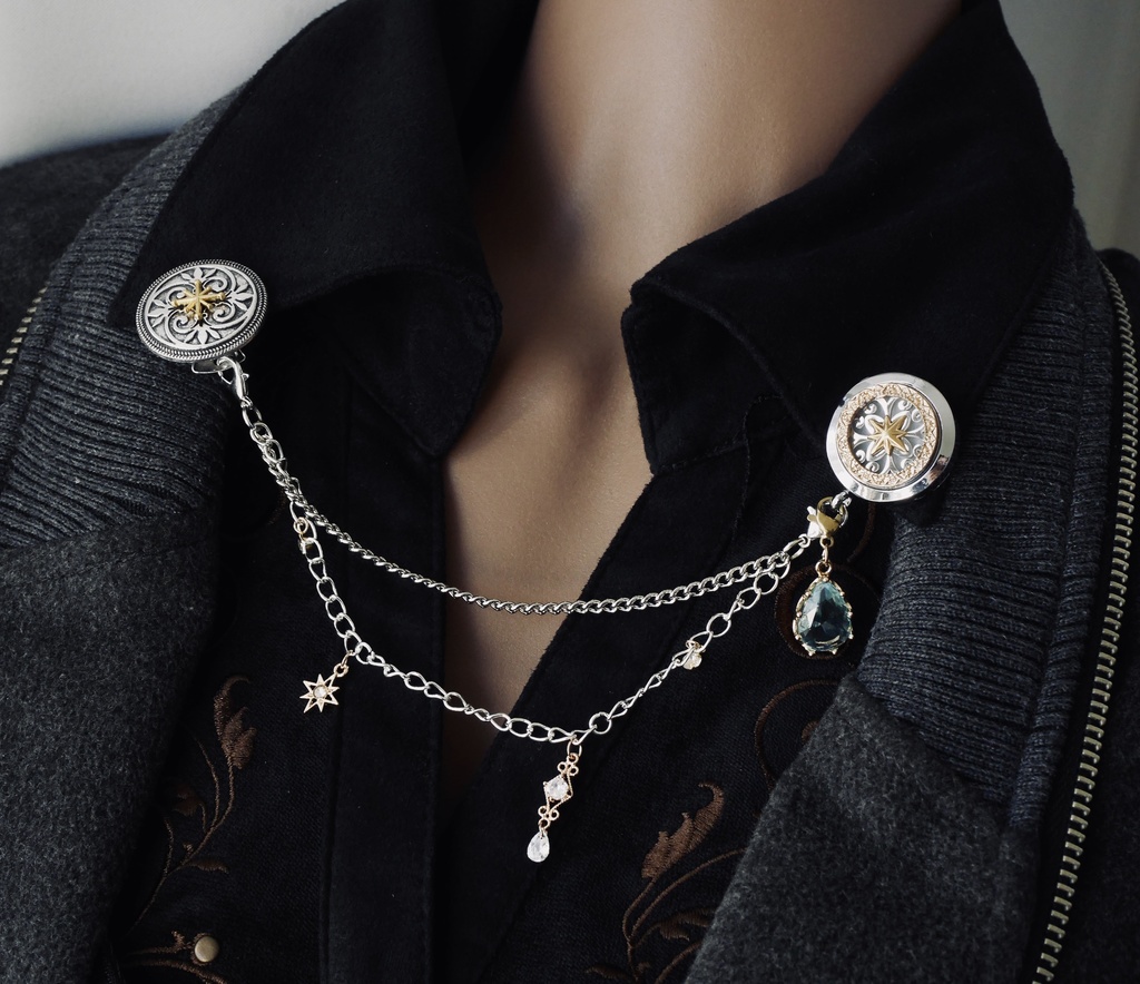 アロマ・ブローチ「REVS」「HMST」