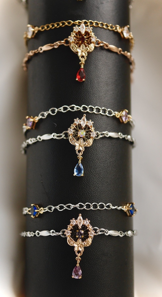 アロマ・ブレスレット「REVS II - 聖女の腕飾り -」月花・星花Ver.