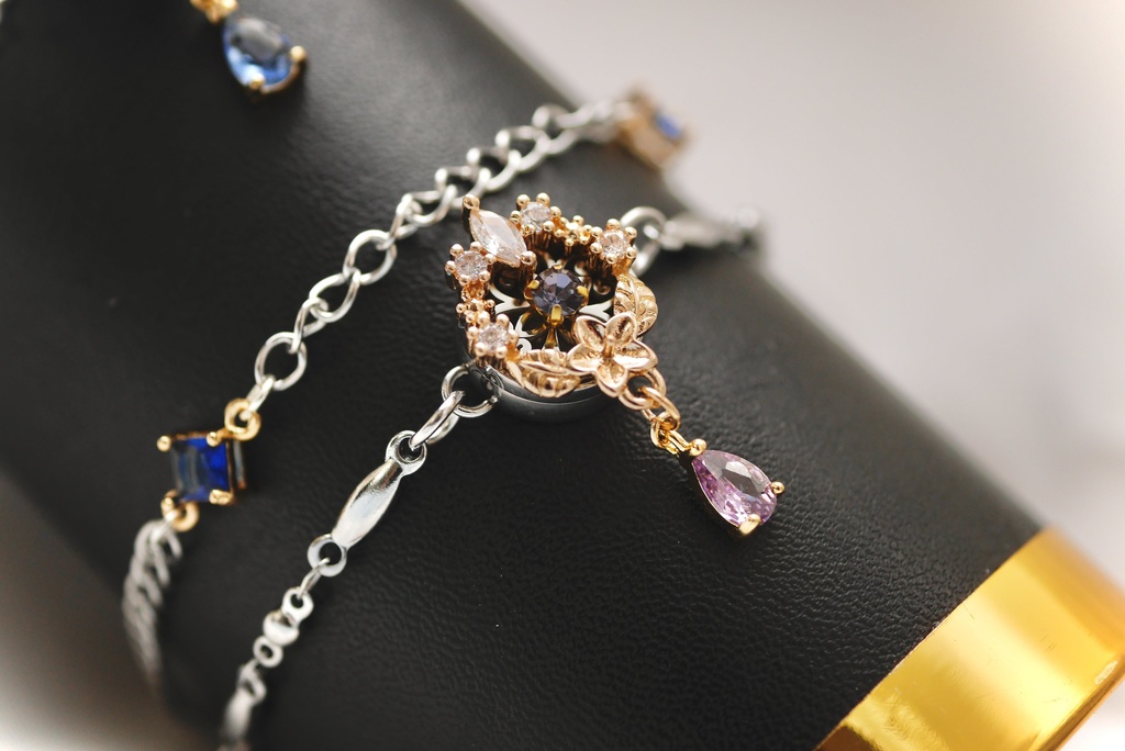 アロマ・ブレスレット「REVS II - 聖女の腕飾り -」月花・星花Ver.