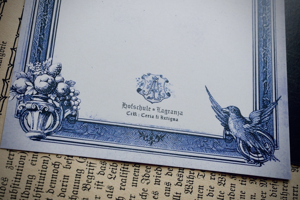 便箋「Magischer Brief - 魔法の手紙」25枚