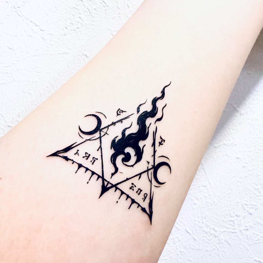 タトゥーシール「魔導刻印録 - Arcane Sigil Archive」<1DAY用>