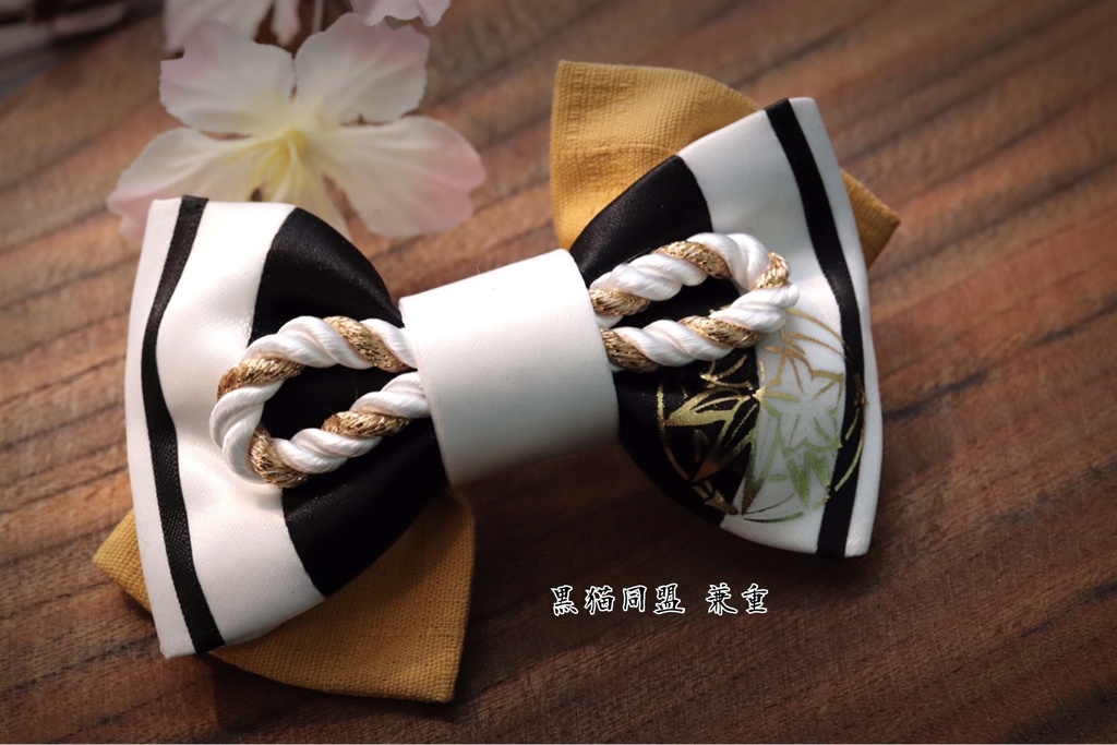 黒猫同盟 兼重 ピッコラ和風バレッタ 限定カラー2種