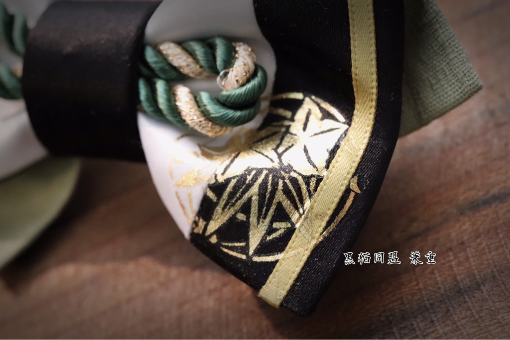 黒猫同盟 兼重 ピッコラ和風バレッタ 限定カラー2種