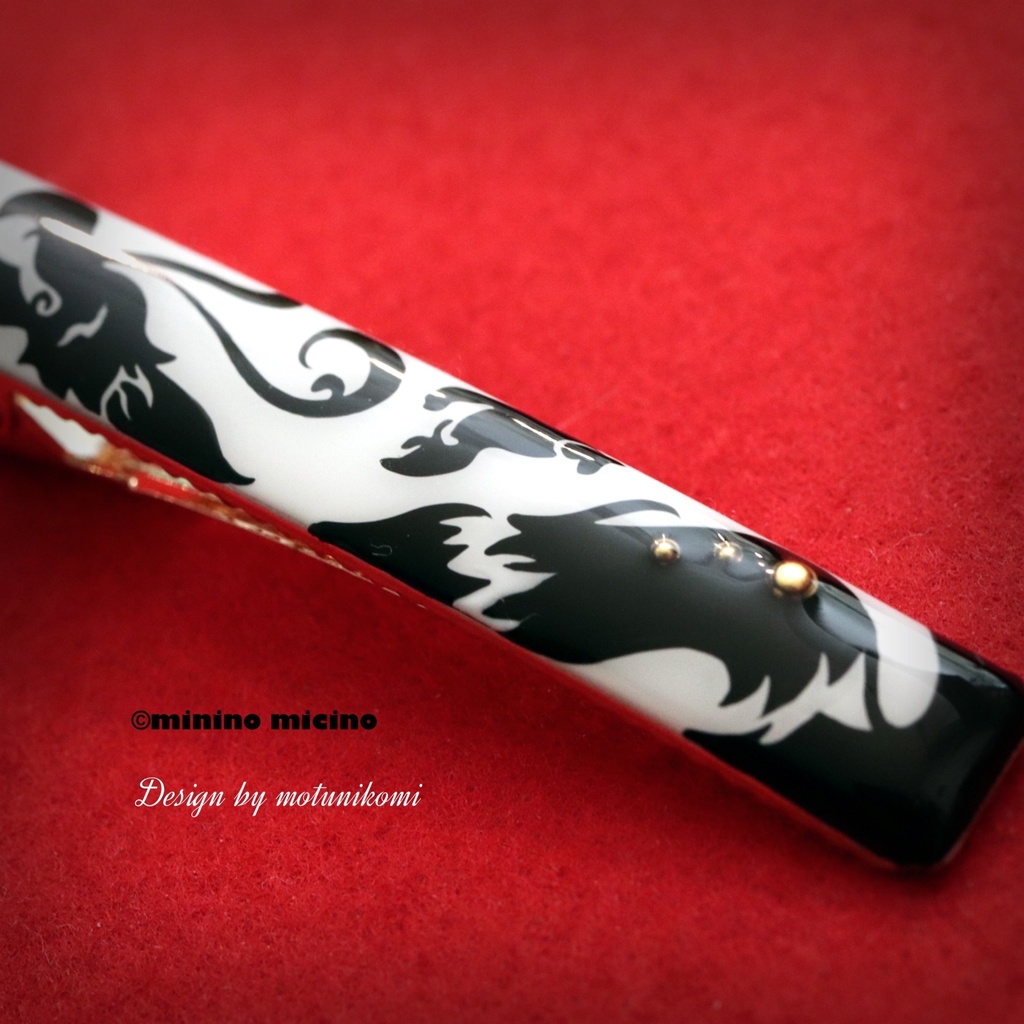 D-Tribal「双龍」手描きアートクリップ