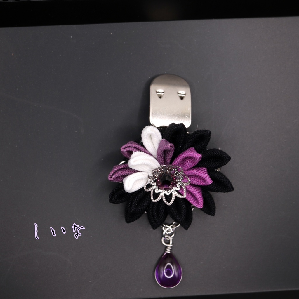 つまみ細工マルチクリップ❁蜻蛉