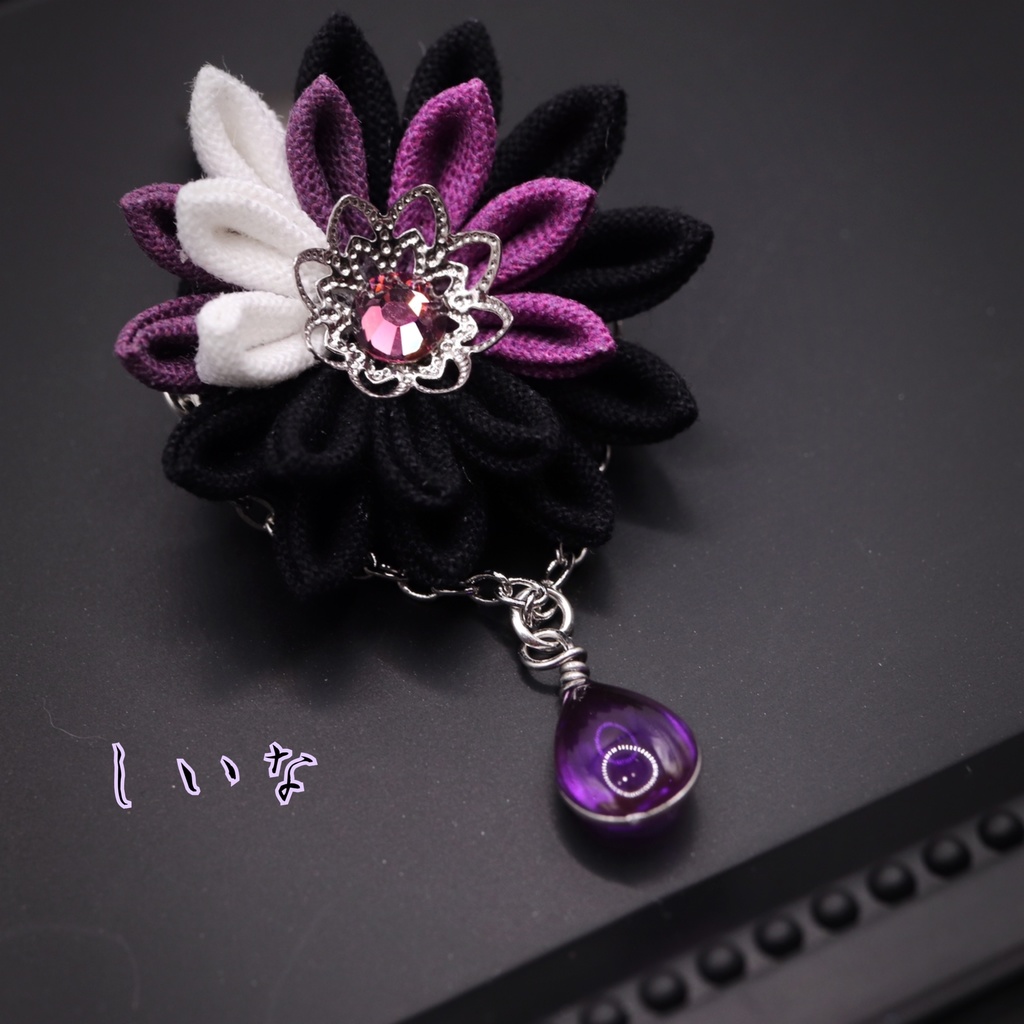 つまみ細工マルチクリップ❁蜻蛉