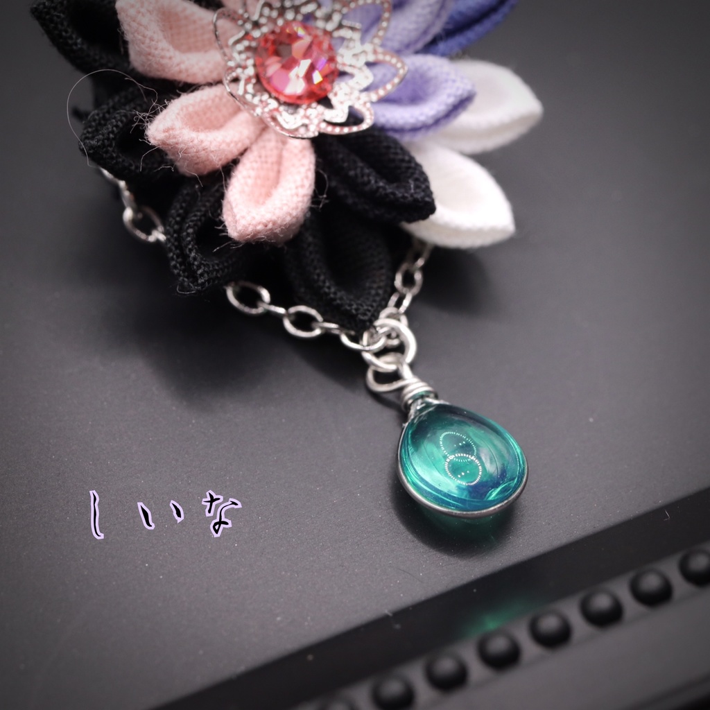 つまみ細工マルチクリップ❁千正