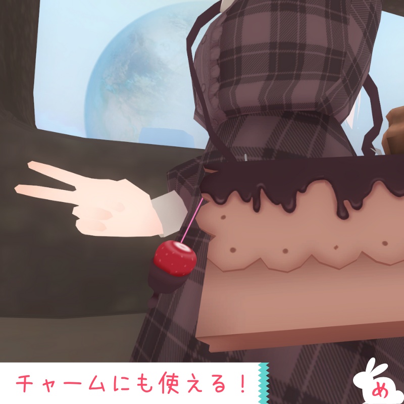 チョコフォンデュイヤリング