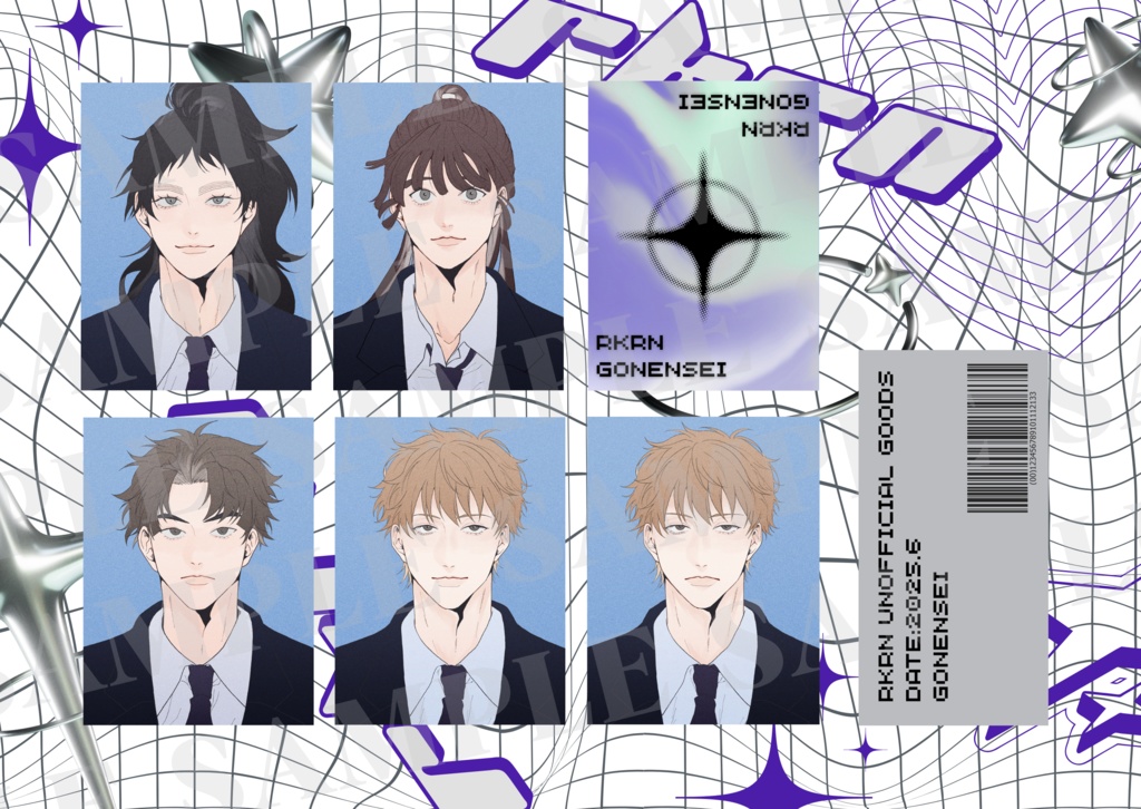 【五年生】卒アル写真風ブロマイド