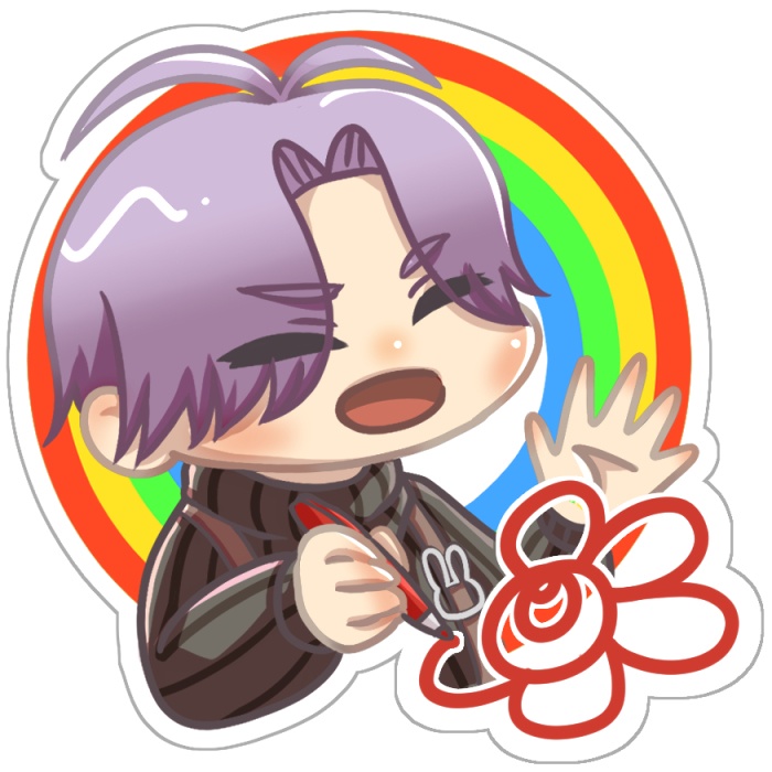 こたろう先生のみんなに花丸クリップ