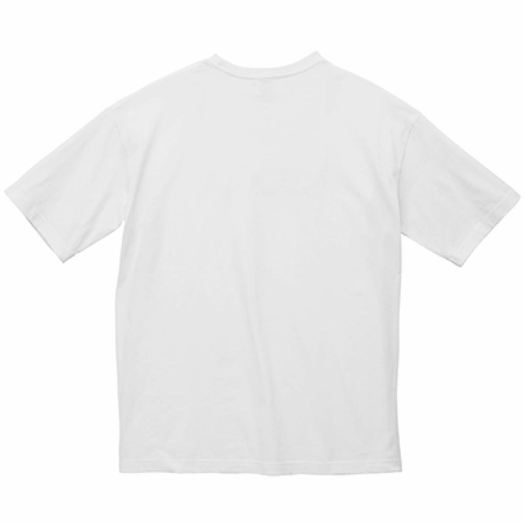 ビッグシルエットTシャツ -Zelle ゾグゾ- BLACK/WHITE