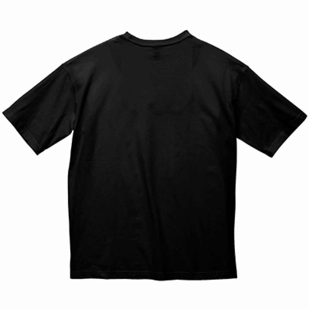 ビッグシルエットTシャツ -Zelle ゾグゾ- BLACK/WHITE