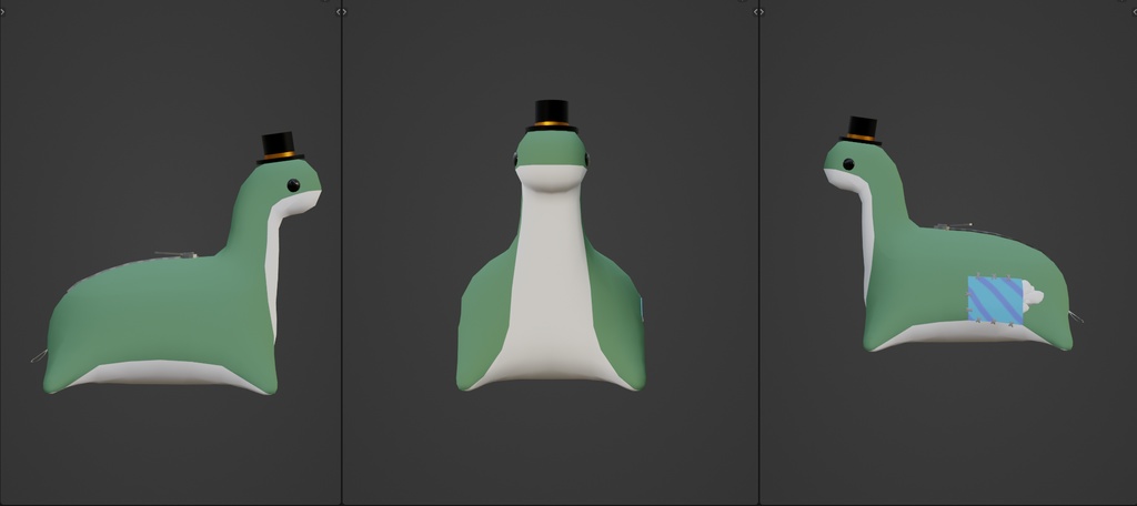 Nessie Plushie - Low Poly: Apex 