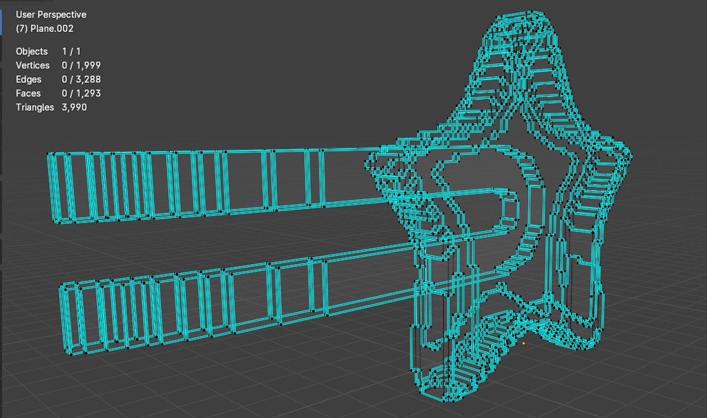 8-Bit & 16 Bit Star shaped hair pin