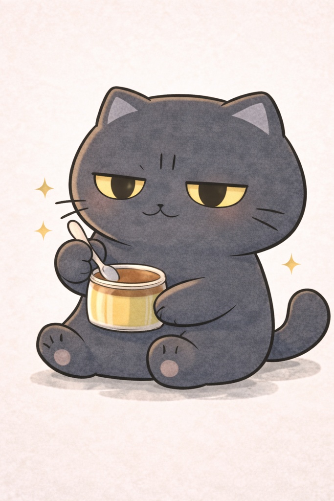 モグくんとプリン