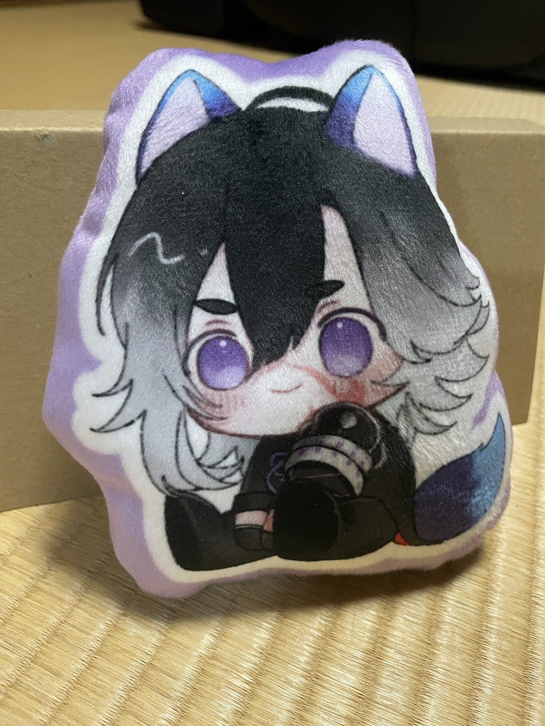ふわふわ実休光忠クッション