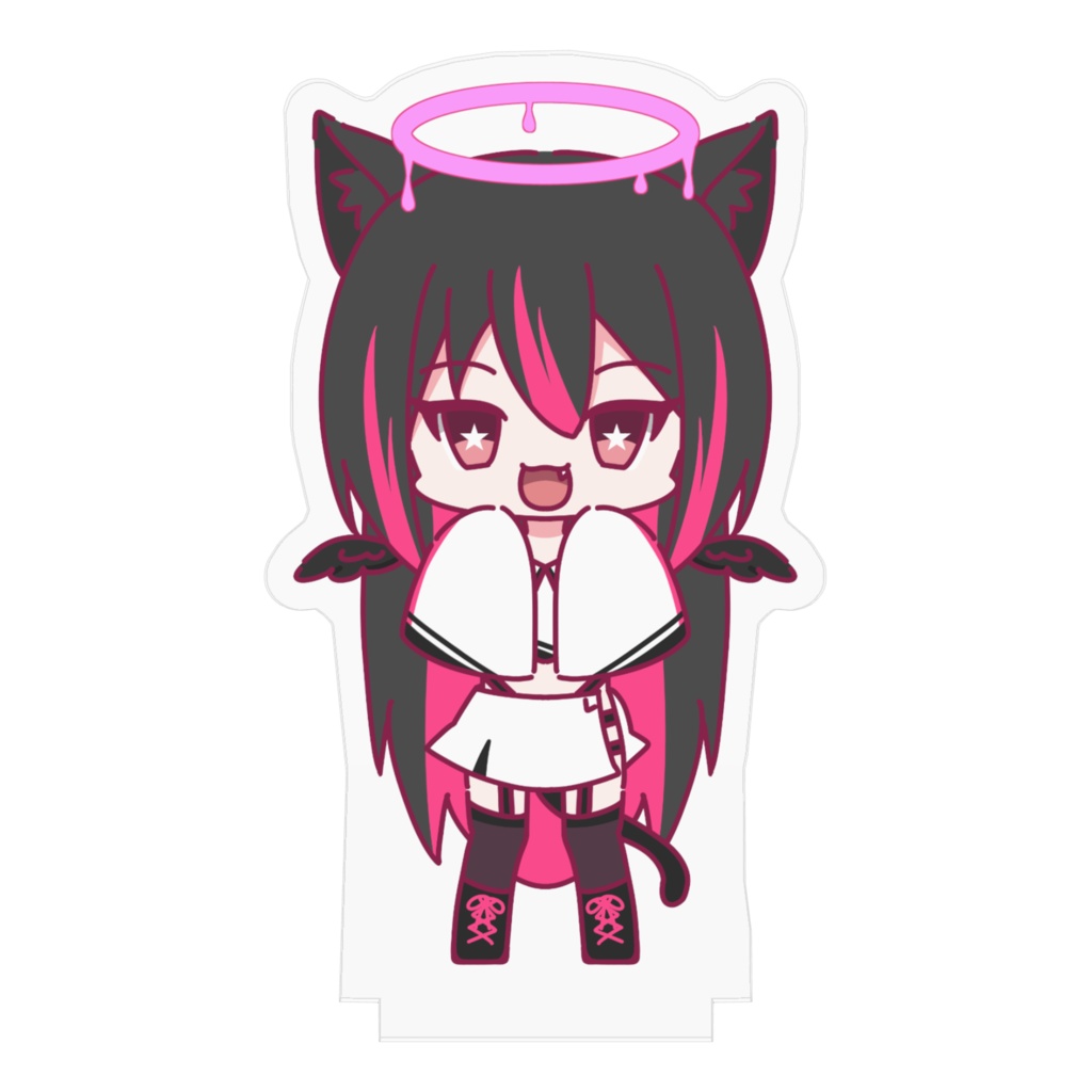 天天りかデフォルメ(黒ver) アクリルフィギュア