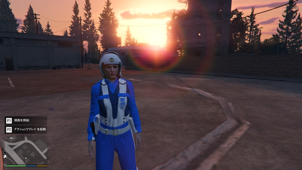 LSPDFR 白バイ制服