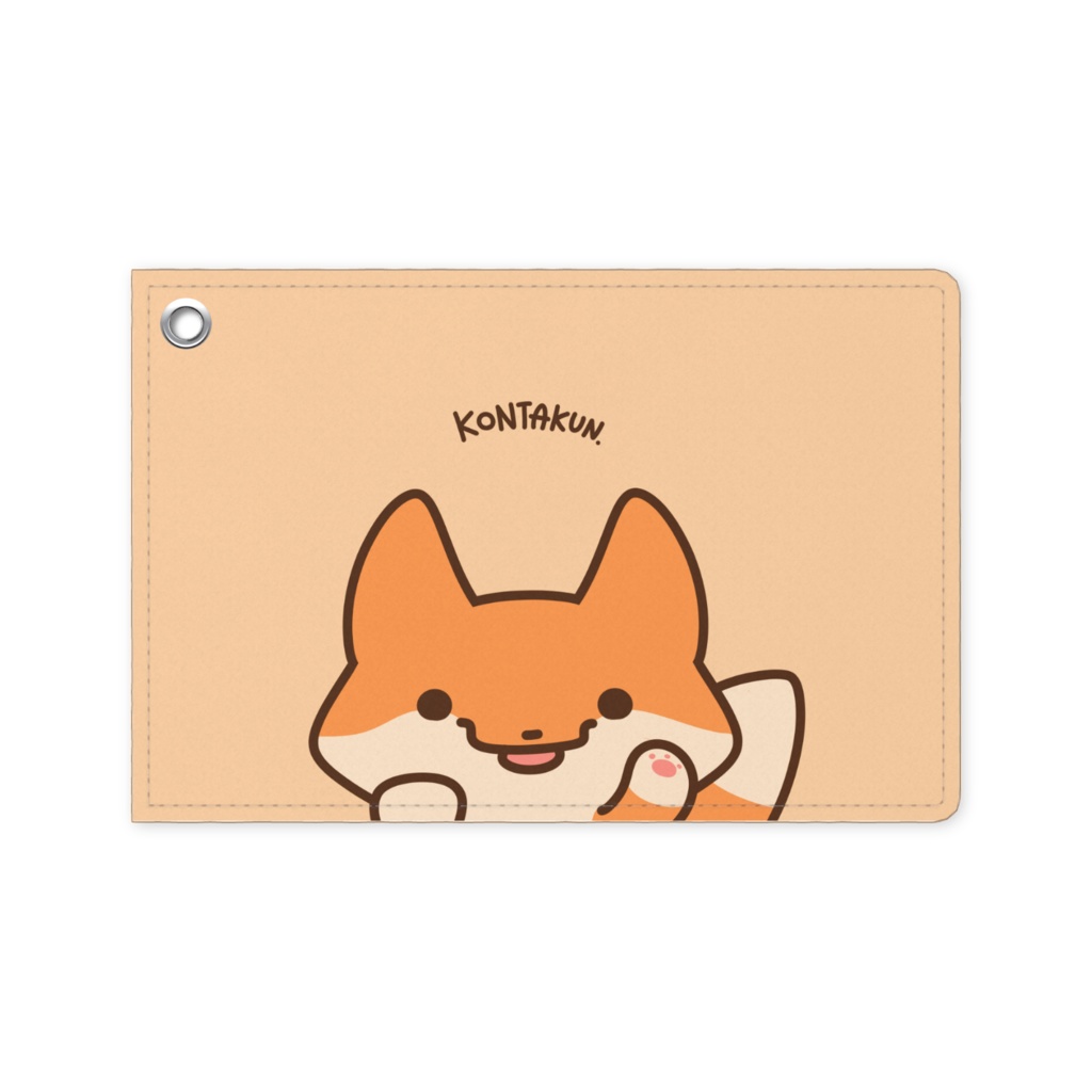 コンタくん。パスケース