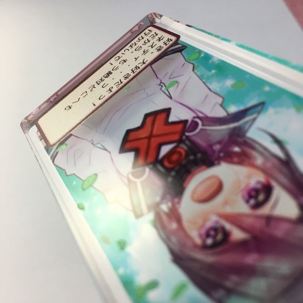 ネストリ ペア・アクリルドミノストラップ