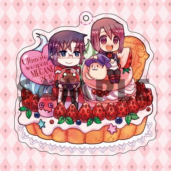 ネストリアクリルスタンドキーホルダー